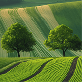 Community member engaged in climate reduction activities